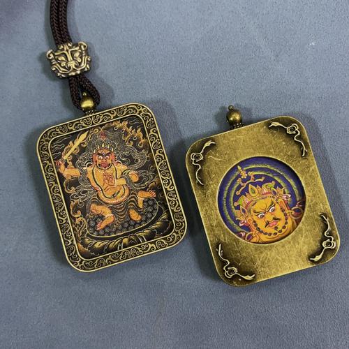 牛的藏文本命佛图片